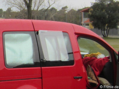 Schiebefenster-Regenschutz